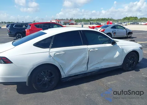 2025 Honda Accord Se from USA, damaged, VIN 1HGCY1F43SA015421